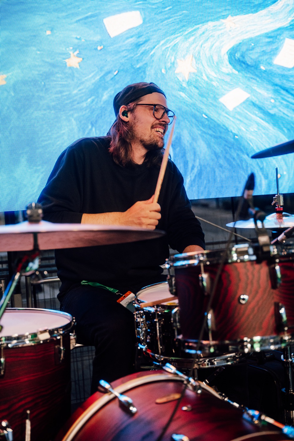 Johannes Biegl playing live on the Anna Grey tour